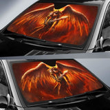 Angel Knight Hell Car Auto Sun Shades 182102 - YourCarButBetter