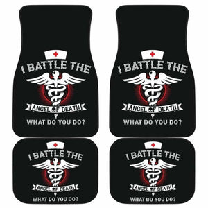 Angel Of Death Nurse Car Mats Set Of 4 142711 - YourCarButBetter