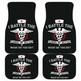 Angel Of Death Nurse Car Mats Set Of 4 142711 - YourCarButBetter