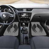 Angel Wings Black Custom Car Floor Mats 212203 - YourCarButBetter