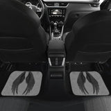 Angel Wings Black Custom Car Floor Mats 212203 - YourCarButBetter