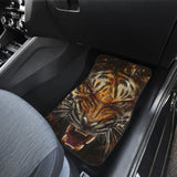 Angry Tiger Roar Car Floor Mats 212204 - YourCarButBetter