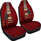 Anniversary Guitar Car Seat Covers 184610 - YourCarButBetter