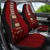 Anniversary Guitar Car Seat Covers 184610 - YourCarButBetter