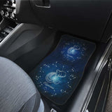 Aquarius Zodiac Sign Car Floor Mats Amazing Gift 211902 - YourCarButBetter