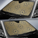 Arabic Star Gold Pattern Car Auto Sun Shades 550317 - YourCarButBetter