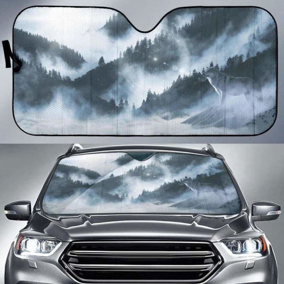 Arctic Wolf Car Sun Shades 172609 - YourCarButBetter