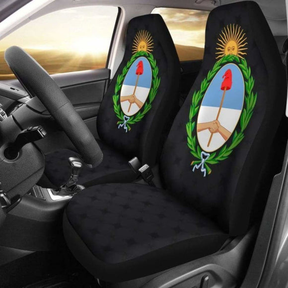 Argentina Coat Of Arms Car Seat Cover 105905 - YourCarButBetter