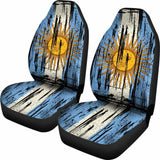 Argentina Grunge Flag Car Seat Cover 1 232125 - YourCarButBetter