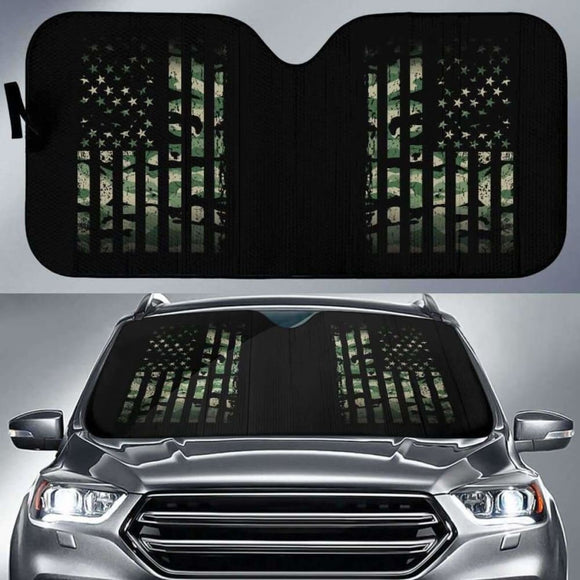 Army Flag Auto Sun Car Shades 102507 - YourCarButBetter