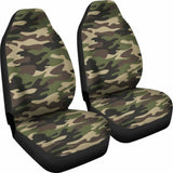 Army Green Camouflage Car Seat Covers 112608 - YourCarButBetter