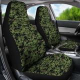 Army Green Digital Camouflage Car Seat Covers 112608 - YourCarButBetter