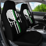 Army Punisher Skull Usa Car Seat Covers - YourCarButBetter