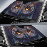 Art Owl Eyes Car Sun Shades 172609 - YourCarButBetter
