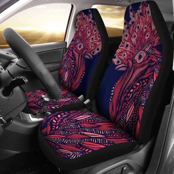 Artsy Rooster Car Seat Covers 181703 - YourCarButBetter