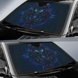 Artwork Lion Car Auto Sun Shades 172609 - YourCarButBetter