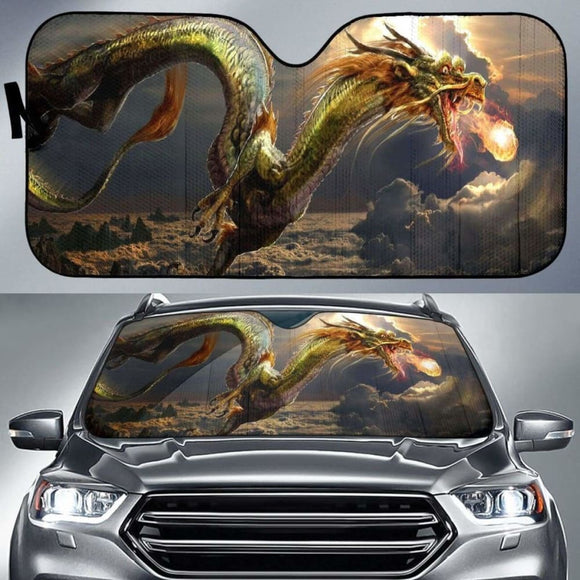 Asian Dragon Sun Shade amazing best gift ideas 172609 - YourCarButBetter