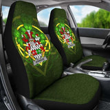 Atkinson Ireland Car Seat Cover Celtic Shamrock (Set Of Two) 154230 - YourCarButBetter