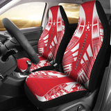 Austral Islands Car Seat Covers - Austral Islands Flag Polynesian Tattoo Flag - 9 174914 - YourCarButBetter
