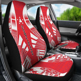 Austral Islands Car Seat Covers - Austral Islands Flag Polynesian Tattoo Flag - 9 174914 - YourCarButBetter