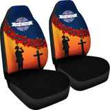 Australia Anzac Day Car Seat Covers Lest We Forget 094201 - YourCarButBetter