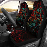 Australia Car Seat Covers Kangaroo Adults Indigenous Art - 174914 - YourCarButBetter