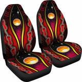 Australian Car Seat Covers - Australian Aboriginal Flags Symbolic Meaning - 19 174914 - YourCarButBetter