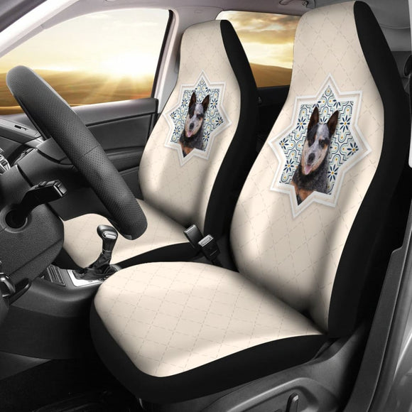 Australian Cattle Dog Car Seat Covers Custom Dog Car Accessories 211008 - YourCarButBetter