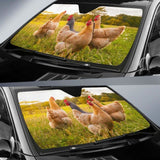 Auto Sun Shades - Chicken 12 085424 - YourCarButBetter