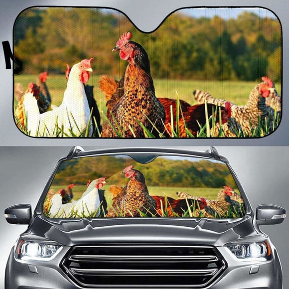 Auto Sun Shades - Chicken 13 085424 - YourCarButBetter