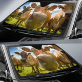 Auto Sun Shades - Cow 12 172609 - YourCarButBetter