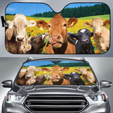 Auto Sun Shades - Cow 22 172609 - YourCarButBetter