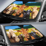 Auto Sun Shades - Cow 22 172609 - YourCarButBetter