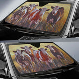 Auto Sun Shades - Cow 27 172609 - YourCarButBetter