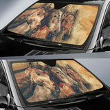 Auto Sun Shades - Horse 05 172609 - YourCarButBetter