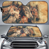 Auto Sun Shades - Horse 05 172609 - YourCarButBetter