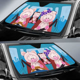 Auto Sun Shades - Pig 02 102507 - YourCarButBetter