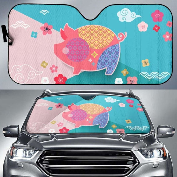 Auto Sun Shades - Pig 12 102507 - YourCarButBetter