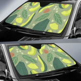 Avocado Pattern Car Auto Sun Shades 460402 - YourCarButBetter