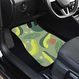 Avocado Pattern Front And Back Car Mats 174914 - YourCarButBetter