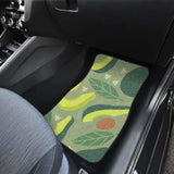 Avocado Pattern Front And Back Car Mats 174914 - YourCarButBetter