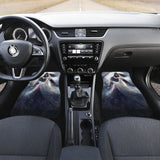 Awesome Gothic Grim Reaper Skull And Girl Car Floor Mats 210603 - YourCarButBetter