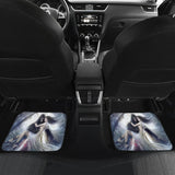 Awesome Gothic Grim Reaper Skull And Girl Car Floor Mats 210603 - YourCarButBetter