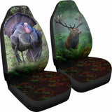 Awesome Turkey And Deer Car Seat Cover Amazing 161012 - YourCarButBetter