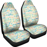 Aztec Colorful Watercolor Design Car Seat Covers 174510 - YourCarButBetter