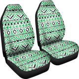 Aztec Green And Black Car Seat Covers 174510 - YourCarButBetter