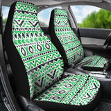Aztec Green And Black Car Seat Covers 174510 - YourCarButBetter
