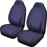 Aztec Light Purple Blue Car Seat Covers 174510 - YourCarButBetter