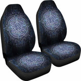 Aztec Symbol Blue Car Seat Covers (Set of 2) 110424 - YourCarButBetter