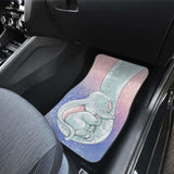 Baby Elephant Front And Back Car Mats 101819 - YourCarButBetter